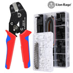 Ratcheting Crimping Plier for PH2.0/XH2.54/2.54/2.8/3.0/3.96/4.8/KF2510/JST Terminal Dupont Connectors Crimper Tool SN-2549