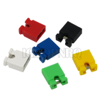 100PCS Pitch 2.4mm Pin Header jumper shorted cap & Headers & Wire Housings Black yellow white green red blue For Arduin new