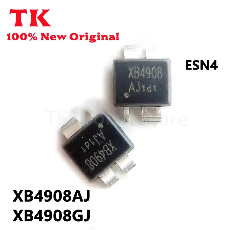 TK 10-100PCS/LOT New Original XB4908 XB4908A XB4908AJ XB4908GJ ESN4 Lithium Battery Protection Chip IC  100% Quality, In Stock
