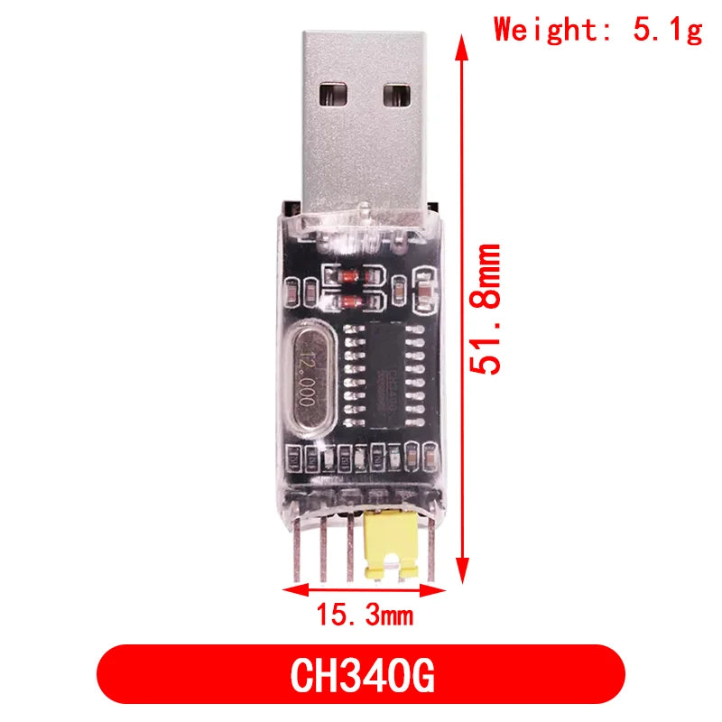 3pcs/lot =1PCS PL2303HX+1PCS CP2102+1PCS CH340G USB TO TTL for arduino PL2303 CP2102 5PIN USB to UART TTL Module