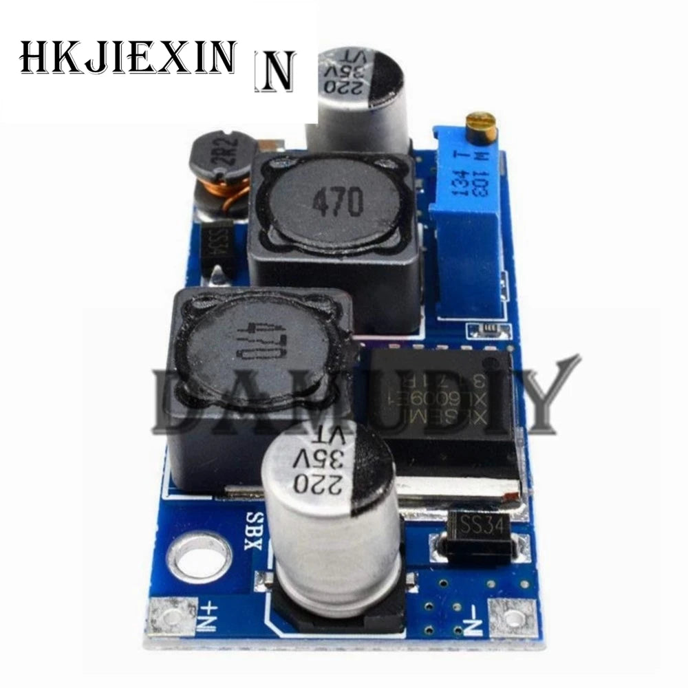JX 10pcs/5pcs XL6009 Boost Buck DC-DC adjustable step up down Converter XL6009 Module Solar Voltage