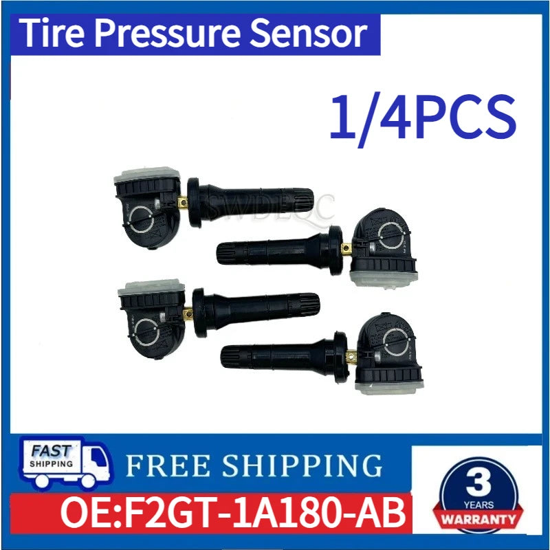 1/4PCS HC3T-1A180-AB 315MHZ Tire Pressure Sensor For Ford Fusion Ecosport Edge Explorer Fusion Transit Car TPMS F2GT-1A180-AB
