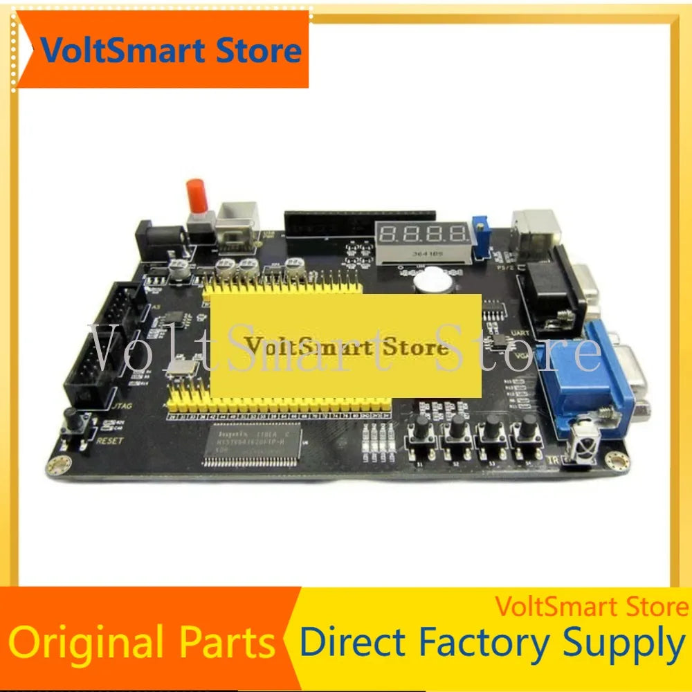 VoltSFPGA Development Board CycloneIV EP4CE6 with LCD VGA OV7670 Camera & Network Interface, JTAG AS Programmer for Electronics