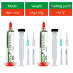 151 ° C/303.8 ° F New Solder Paste, No Need for Cleaning, Solder Repair and Maintenance, Lead-Free Solder Paste Flux, 10g/35g/55