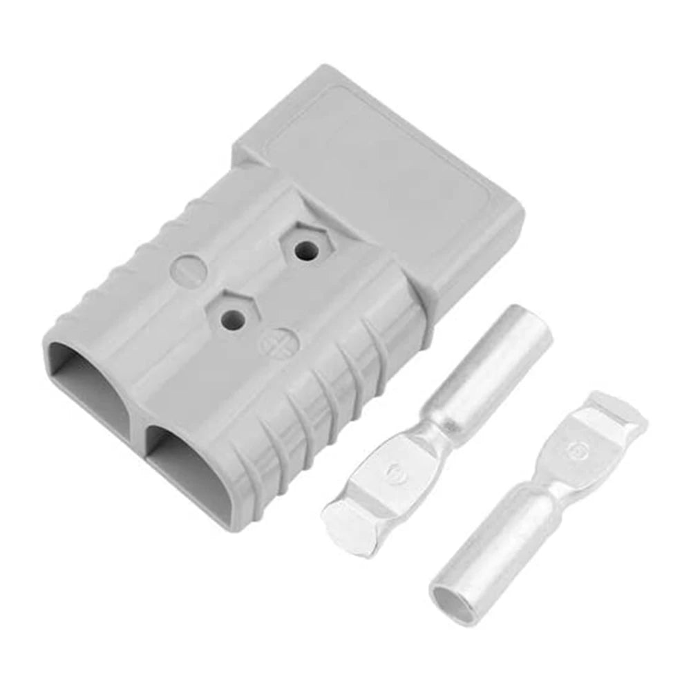 2Pcs 2/0 AWG 350A Battery Power Connector Cable Quick Connect Disconnect Kit For Anderson Connector For Winch Trailer-A87Q