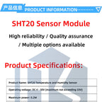 SHT20 RS485 Modbus RTU Temperature Humidity Sensor Transmitter for PLC