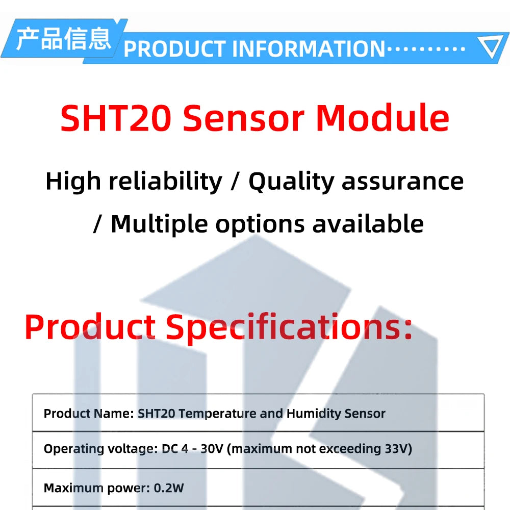 SHT20 RS485 Modbus RTU Temperature Humidity Sensor Transmitter for PLC