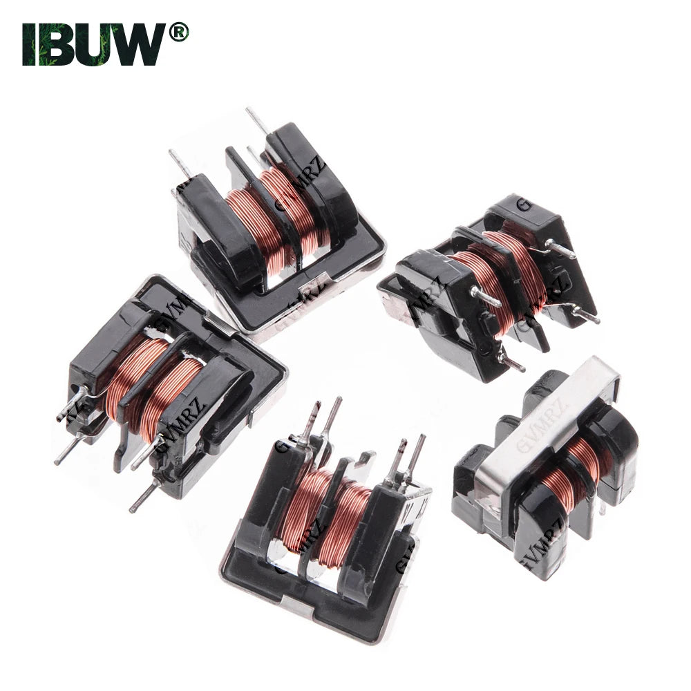 5PCS 10mH 20mH 30mH UU9.8 Common Mode Choke Inductor For Filter Pitch 40mH 50mH 10mH-50mH
