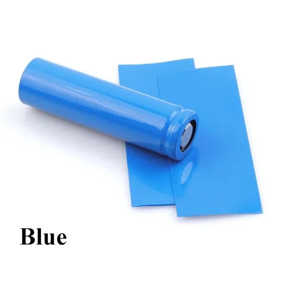 200pcs 21700 Battery Films Insulated Shrinkable Sleeve Protect Cover Precut PVC Heat Shrink Tube for Batteries Wrap Sleeving