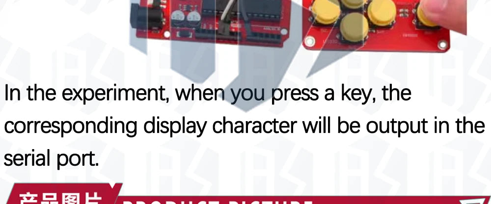 AD Keyboard Simulate Five Key Module Analog Button for arduino Sensor Expansion Board