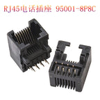 10PCS Telephone Socket Connector RJ11 RJ12 RJ45 Telephone Wifi Female Socket 2pin 4pin 6pin 8pin 4P4C 6P6C 6P4C 8P8C RJ45 Jack