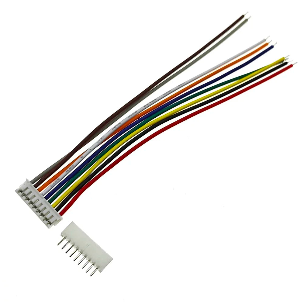 20 Sets Mini Micro Zh 1.5 2/3/4/5/6/7/8/9/10 Pin Jst Connector With 100mm Length Wires Cables