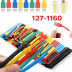 127-1160 Heat-shrink Tubing Thermoresistant Tube Heat Shrink Wrapping Kit Electrical Connection Wire Cable Insulation Sleeving