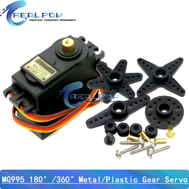 MG945 MG946R MG995 MG996R Metal Gear Servmotor High Speed Analog Servo Motor for Model Airplane RC Car Boat Arduino Robot