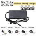36V 48V 2A 3A 5A Lithium-Ion Charger 10S 13S 42V 54.6V 18650 Battery Charging 5A Fast Intelligent Charger