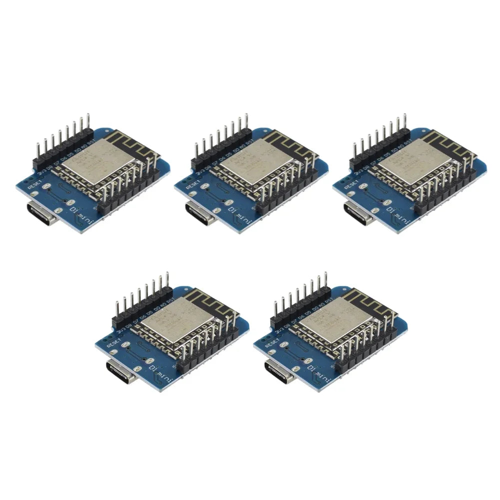 1-10PCS ESP8266 ESP-12F D1 Mini WIFI Development Board CH340 Type-C NodeMcu Lua WIFI Development Board Module For Arduino