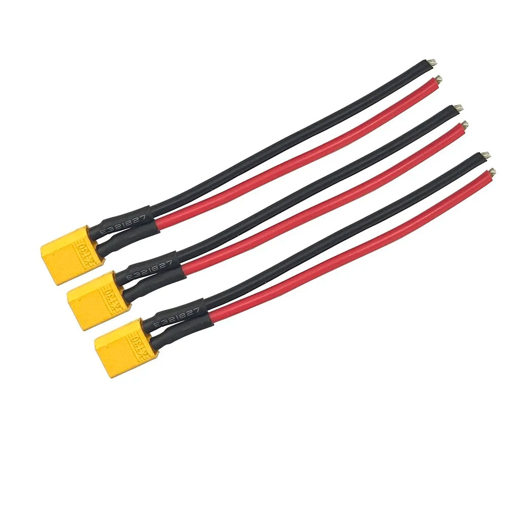 XT30 Plug Male and Female Connector with 100mm 16AWG Wire Cable for Quadcopter RC Fixed wing Lipo Battery FPV Drone charger