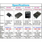 2*100W Bluetooth 5.0 TPA3116D2 Audio Power Amplifier Stereo HiFi Class D Digital TPA3116 Home Theater AUX Mini Music AMP