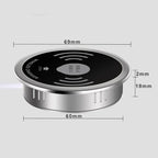 QI 3 in 1 Wireless Charger Buld in With Type-C USB Ports Quick Wireless Embedded Charger for iPhone 11 13 Airpods Xiaomi