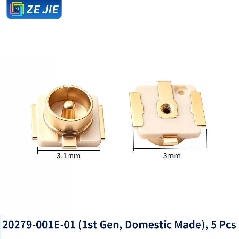 IPEX‑4 U.FL SMT PCB Board‑end Antenna Receptacle, RF SMD Connector, Part No. 20279‑001E