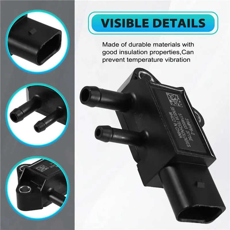 2X 31MPP8-2 Truck Differential Pressure Sensor For Isuzu JAC FR4KH1VM25 Engine Truck Engine Parts TFR77G5
