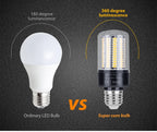 30W LED E27/E26 Corn Light Bulb E14 Chandelier Lamp B22 Ceiling Bulbs AC 85-265V No Flicker For Home Living Room Cold/Warm White