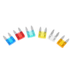 60-300pcs Cars Truck Mini Fuse Mixed Set Kit Auto Car Safety Assortment Mini Truck Blade Fuse Replacement 5/10/15/20/25/30A