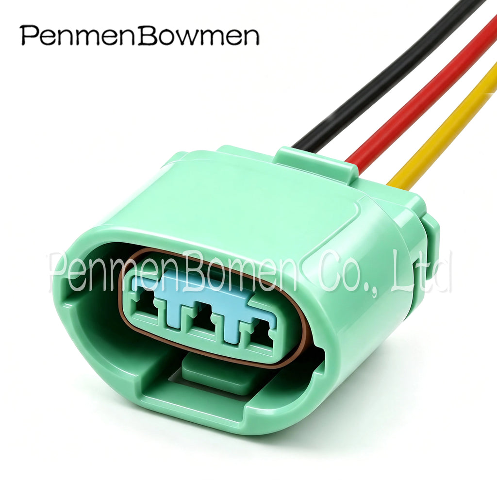 1 Set 3 Pin Car Ignition Coil Alternator Regulator Electrical Cable Connectors Waterproof Female Wire Harness Plug 6189-0544