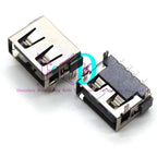 5PCS USB Interface Socket Type A Standard Port Female Male Solder Jacks Connector DIP Straight Vertical Bend Needle PCB Socket
