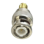 SMA to BNC Adapter SMA Female to BNC Male RF Coaxial Connector 50 Ohm