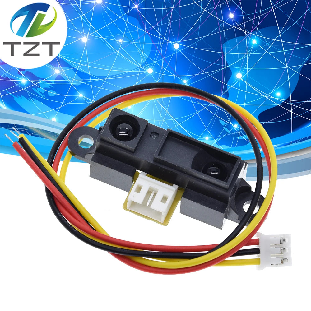 TZT GP2Y0A21YK0F GP2Y0A21 Infrared Proximity Sensor IR Analog Distance Sensor VE713 10-80cm Infrared distance sensor for arduino