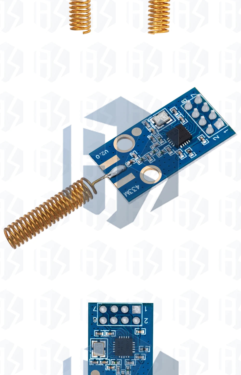 CC1101 10mW Wireless Module 433MHZ 868MHZ 300-1000M Long Distance Transmission With SMA Antenna Wireless Transceiver Module