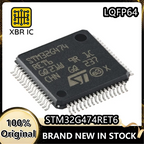 (3/10 Piece) STM32G474RET6 STM32G474 LQFP-64 ARM Cortex-M4 32-bit Microcontroller-MCU New Original Authentic Spot Fast Delivery