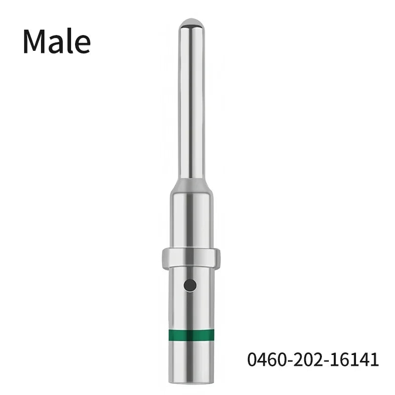 1.5mm Series Pin Contact 0462-201-16141 0460-202-16141 Solid Crimp Terminals – Stainless Steel AWG Male/Female