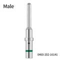 1.5mm Series Pin Contact 0462-201-16141 0460-202-16141 Solid Crimp Terminals – Stainless Steel AWG Male/Female