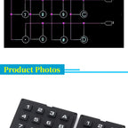 3*4 4*4 Matrix Switch Keyboard Keypad Array Module ABS Plastic Keys 4x4 3x4 12 16 Key Button Membrane Switch DIY Kit forArduino