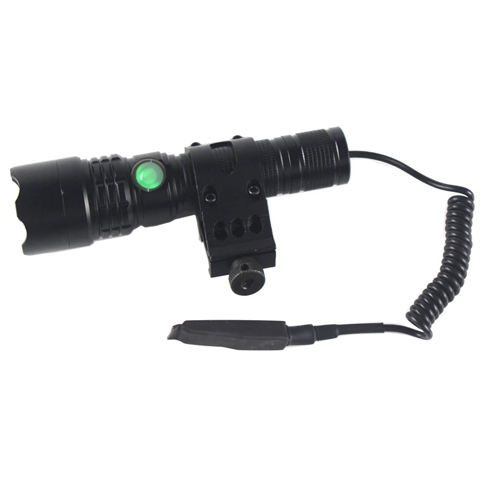 IR 850nm/940nm Tactical Infrared Radiation Zoomable LED Flashlight Type-c USB charging Focus Night Vision Hunting Torch