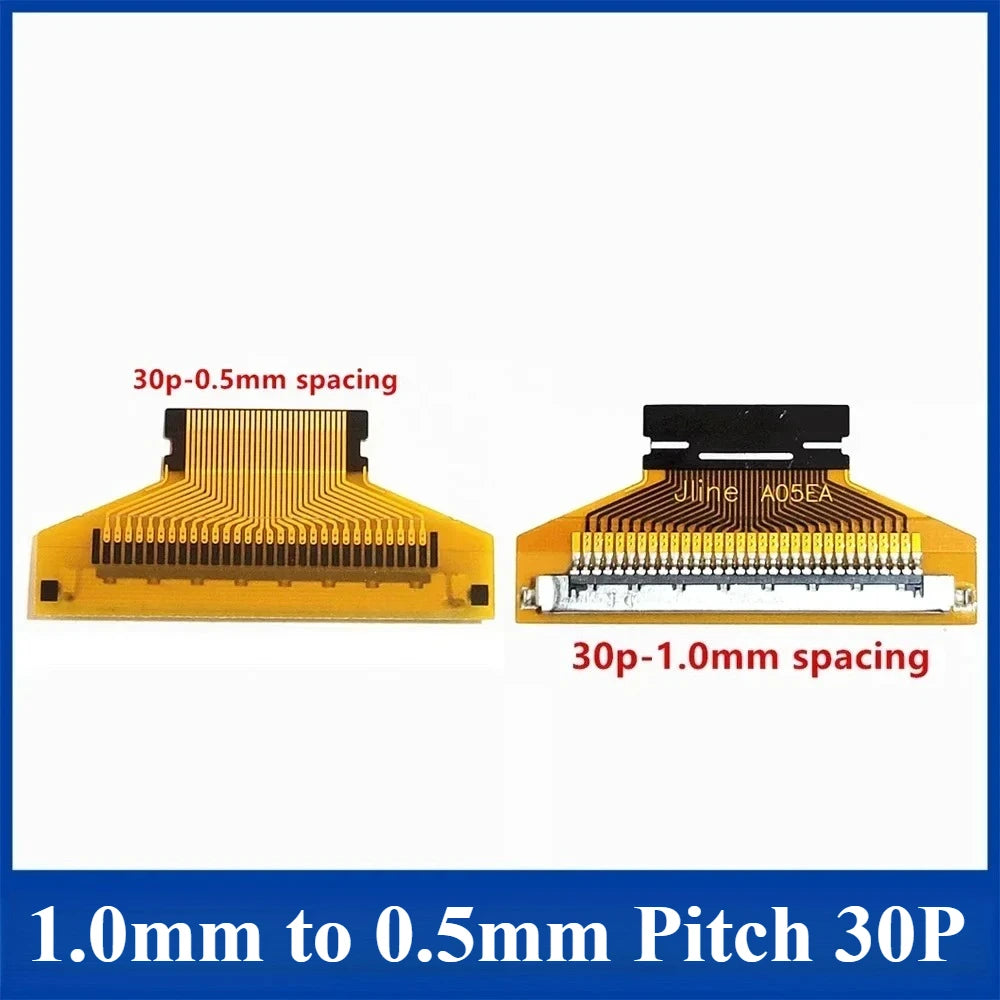 1Pcs/lot LVDS Screen Line EDP Adapter Board FIX 30P to FPC 30P/51P 1.0mm/0.5MM Flexible Cable Interface Adapter
