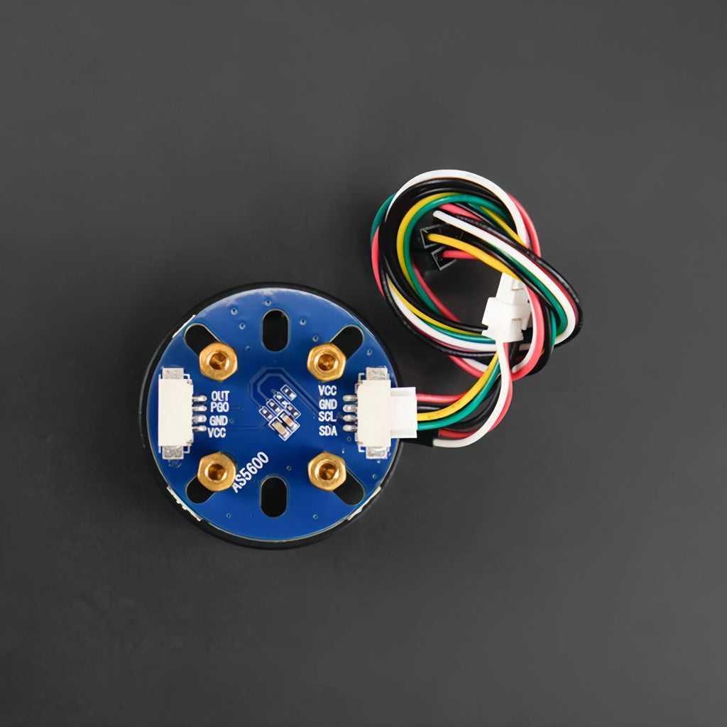 2804 BLDC Motor with AS5600 Magnetic Encoder 12‑bit 0.087° Precision, FOC Control, 7.4‑16V for Arduino ESP32