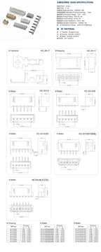 100pc SH1.0 MX1.25 ZH1.5 PH2.0 XH2.54 VH3.96mm Straight DIP Right Angle Vertical SMT Horizontal SMD PCB Male Wafer Connector