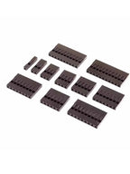 Dupont Connector Shell 2 3 4 5 6 7 8 9 10 11 12 13 16P Pin Single Row 2.54mm Terminal Male Female Connector Through Hole Housing