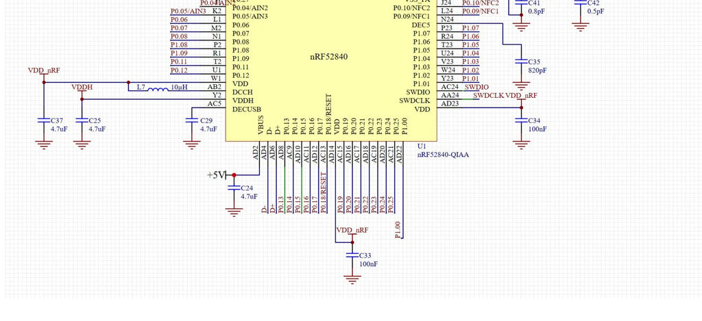 N52840 NRF52840 Core Module Bluetooth Module Supports ZMK