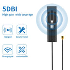 2pcs FPC Wifi Antenna 2.4G 5.8G Dual Band Built-in Soft Board Patch Antennae