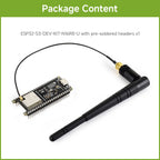 Waveshare ESP32-S3 Microcontroller, 2.4GHz Wi-Fi Development Board, 240MHz Dual Core Processor, ESP32-S3-WROOM-1-N8R8 Module