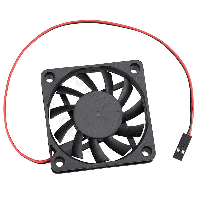 Gdstime 60MM Fan 24V 12V 5V Cooler 60x60x10MM Axial Cooling Fan 6010 Dual Ball Brushless Dupont USB Fan for PC Case CPU Cooling