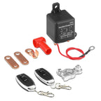 200A  Battery Switch Relay 12V Remote Car Control Battery Disconnect Cut Off Isolator Anti-Theft Dual Remote Control Contactor