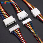 10pcs 22awg/26AWG XH2.54 10/20/30cm Female Male 2P 3P 4P 5P 6P Plug Butt-joint Aerial Dock Crimp Terminal Wire Cable Connector