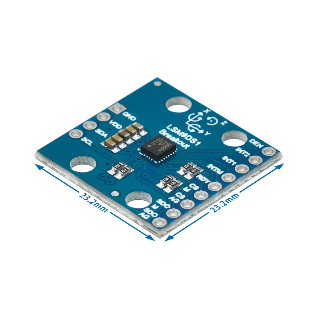 GY-LSM9DS1 LSM9DS1 nine-axis electronic compass compass acceleration gyroscope high-precision sensor module