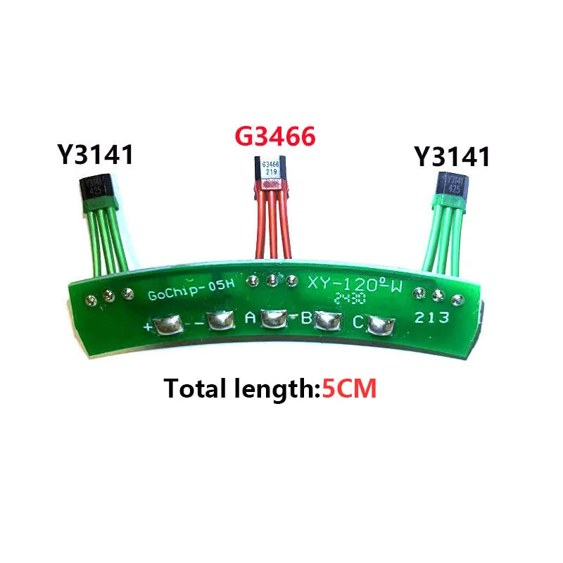 1 Piece of Electric Vehicle Hall Sensor Board Motor 213 Motor Energy-Saving Hall Board 1500-3000W 3466 3141 Original Board Hall Pcb