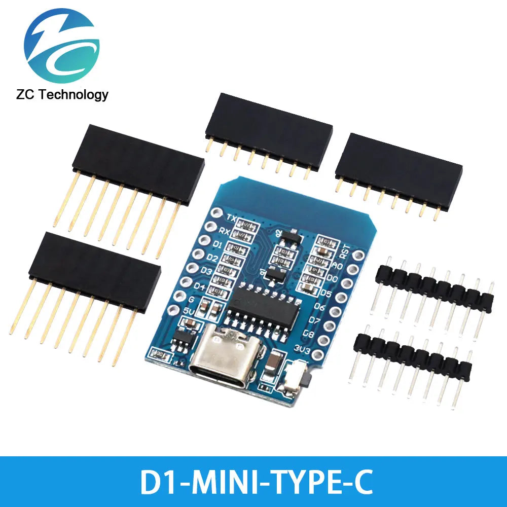 ESP8266 ESP-12 ESP-12F ESP32 CH340G CH340 V2 USB WeMos D1 Mini PRO V3.0.0 WIFI Development Board NodeMCU Lua IOT 3.3V With Pins